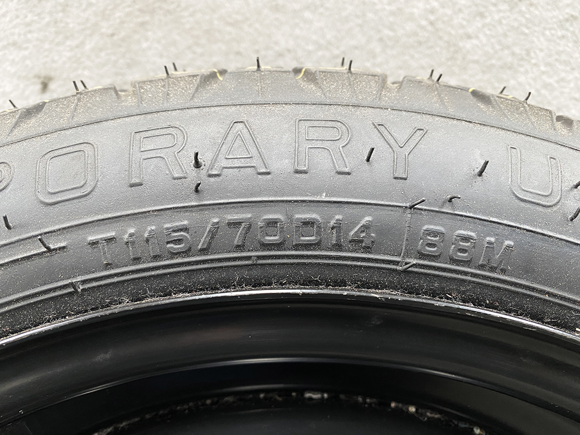 Space saver TOYOTA Passo bB 14inch Temper tyre With Screw - Image 2