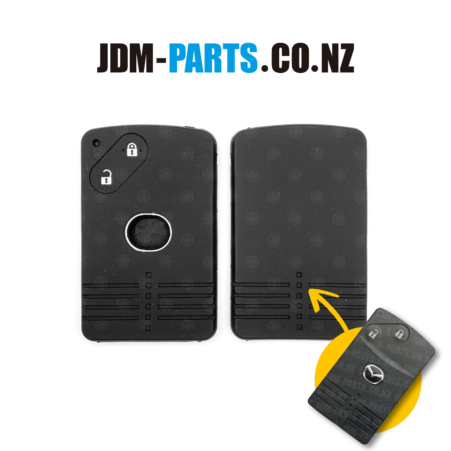Silicone Protective Cover for MAZDA Key fob card type 2 Buttons - Image 5