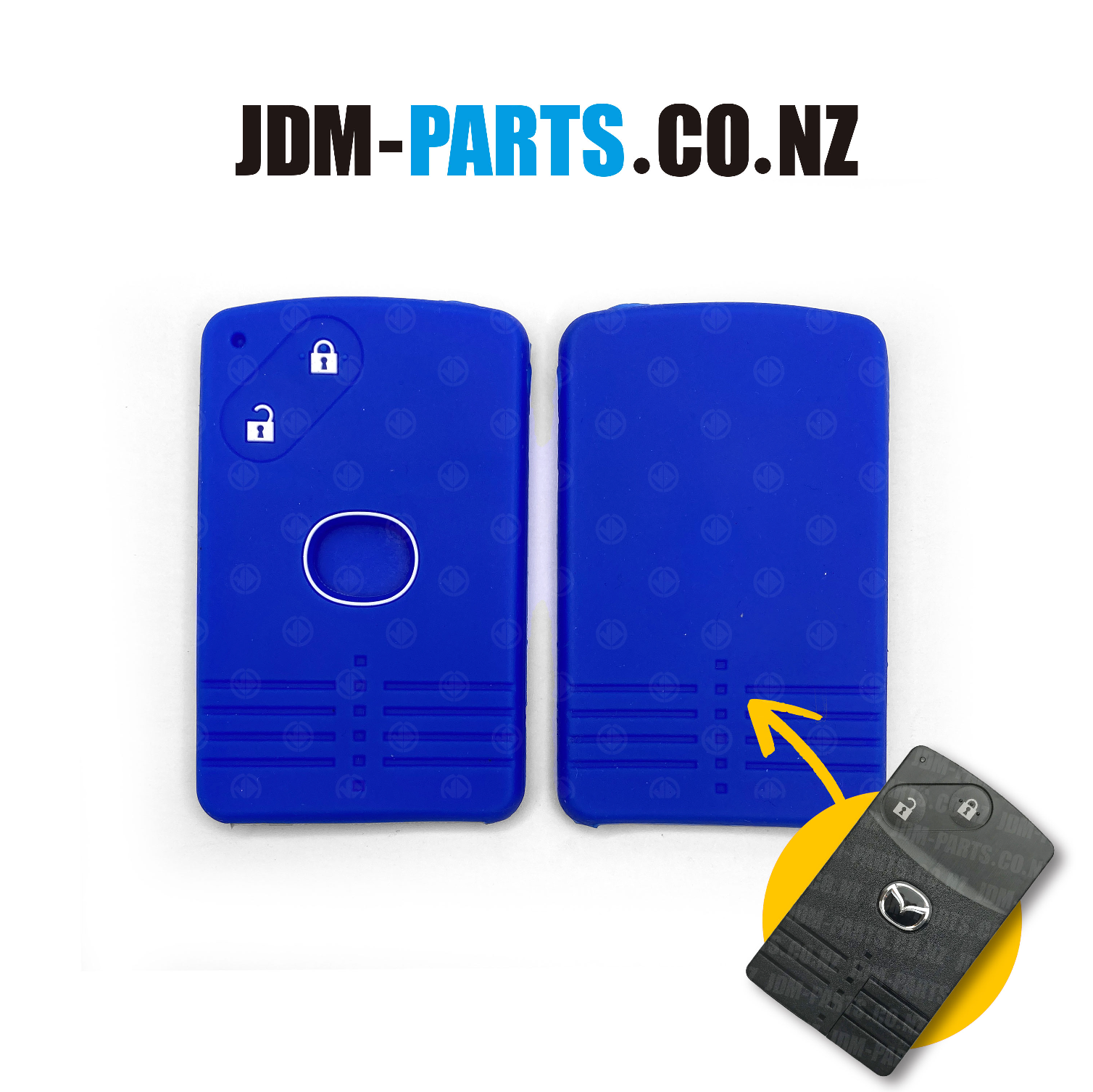 Silicone Protective Cover for MAZDA Key fob card type 2 Buttons - Image 4