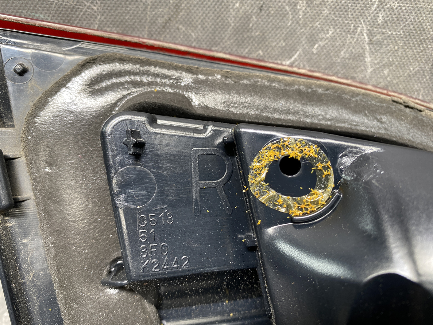 MAZDA Premacy NISSAN LAFESTA CW Taillight Inner P9378 Right Side x1 - Image 5