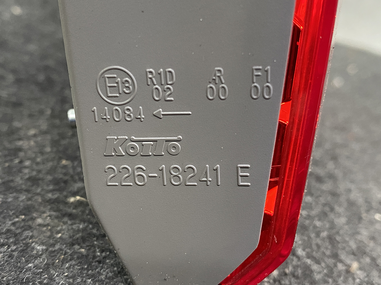 HONDA GRACE GM4 GM5 Taillight Inner 226-18241 E Left Side x1 - Image 5