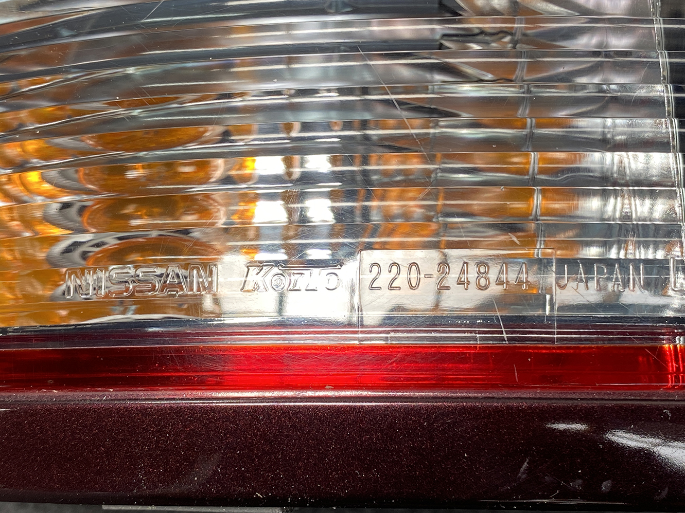 NISSAN AVENIR W11 Genuine Taillight KOITO 220-24844 Left Side x1 - Image 5
