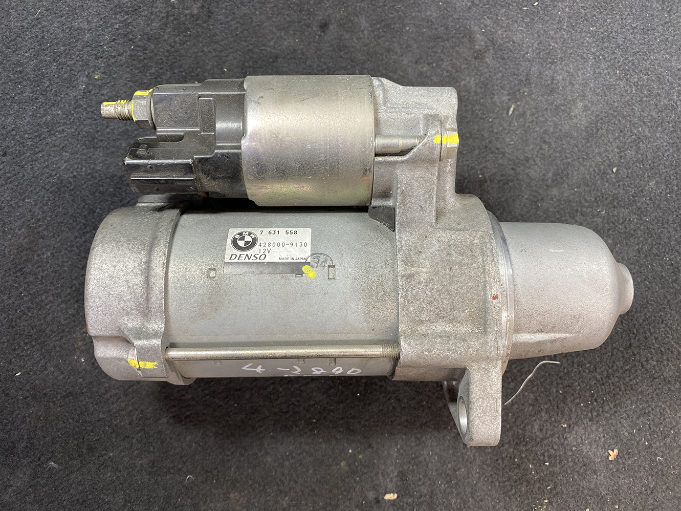 BMW Genuine Starter Motor BMW X3 X5 3 5 7 SERIES 428000-9130 / 7631558 DENSO - Image 4