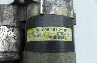 MERCEDES BENZ A-Class B-Class W169 W245 Genuine Starter Motor / 0051512101 D7E38 VALEO - Image 2