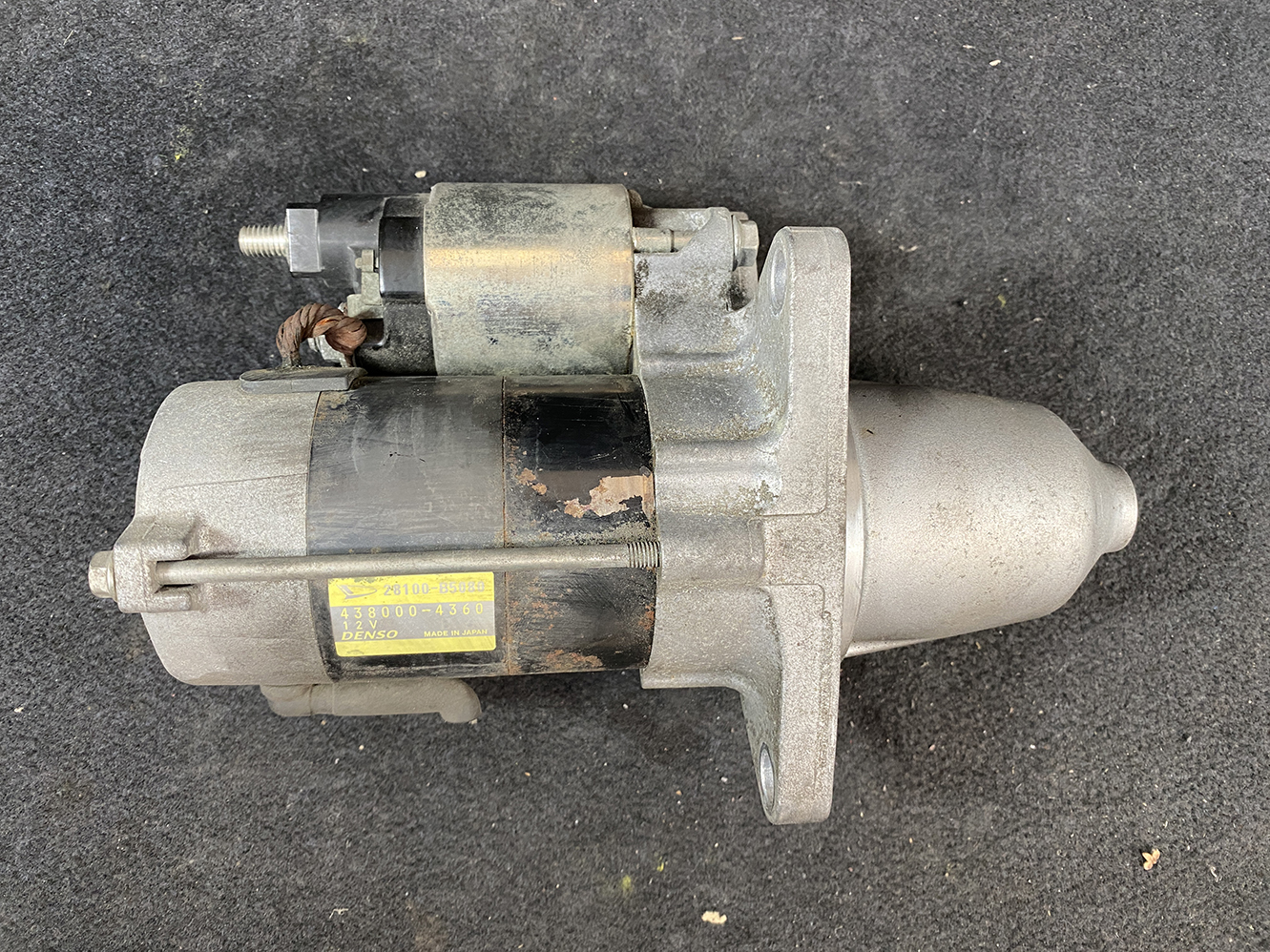 DAIHATSU TOYOTA Genuine Starter Motor Hijet S321V PIXIS 28100-B5080 / 428000-4360 - Image 4