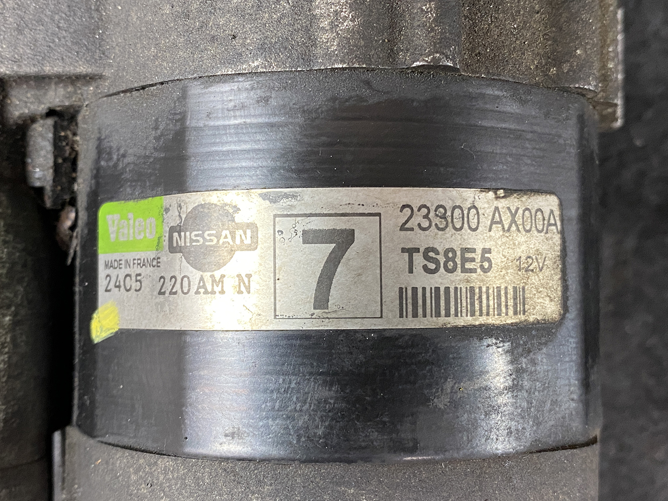 NISSAN Genuine Starter Motor MARCH CUBE AX000 AX001 AX002 AX00A AX00B AX00C - Image 2