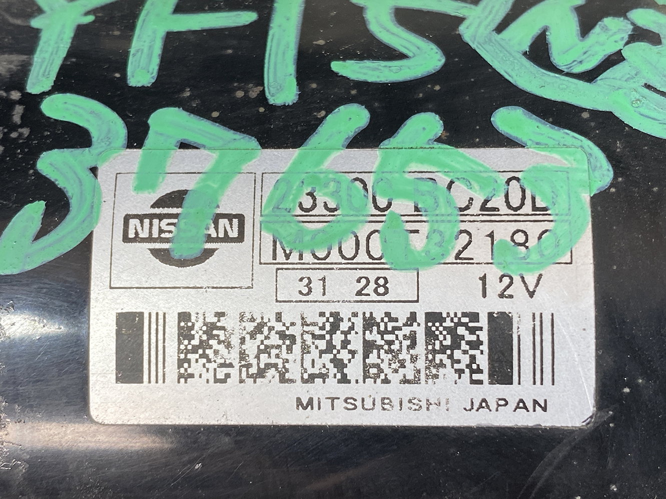 NISSAN Genuine Starter Motor TIIDA JUKE NV200 23300 BC20D M000T32180 - Image 2