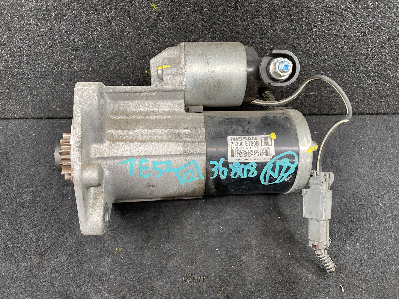 NISSAN Genuine Starter Motor E52 ELGRAND X-Trail Murano 23300 ET80B M000TA0271 - Image 4