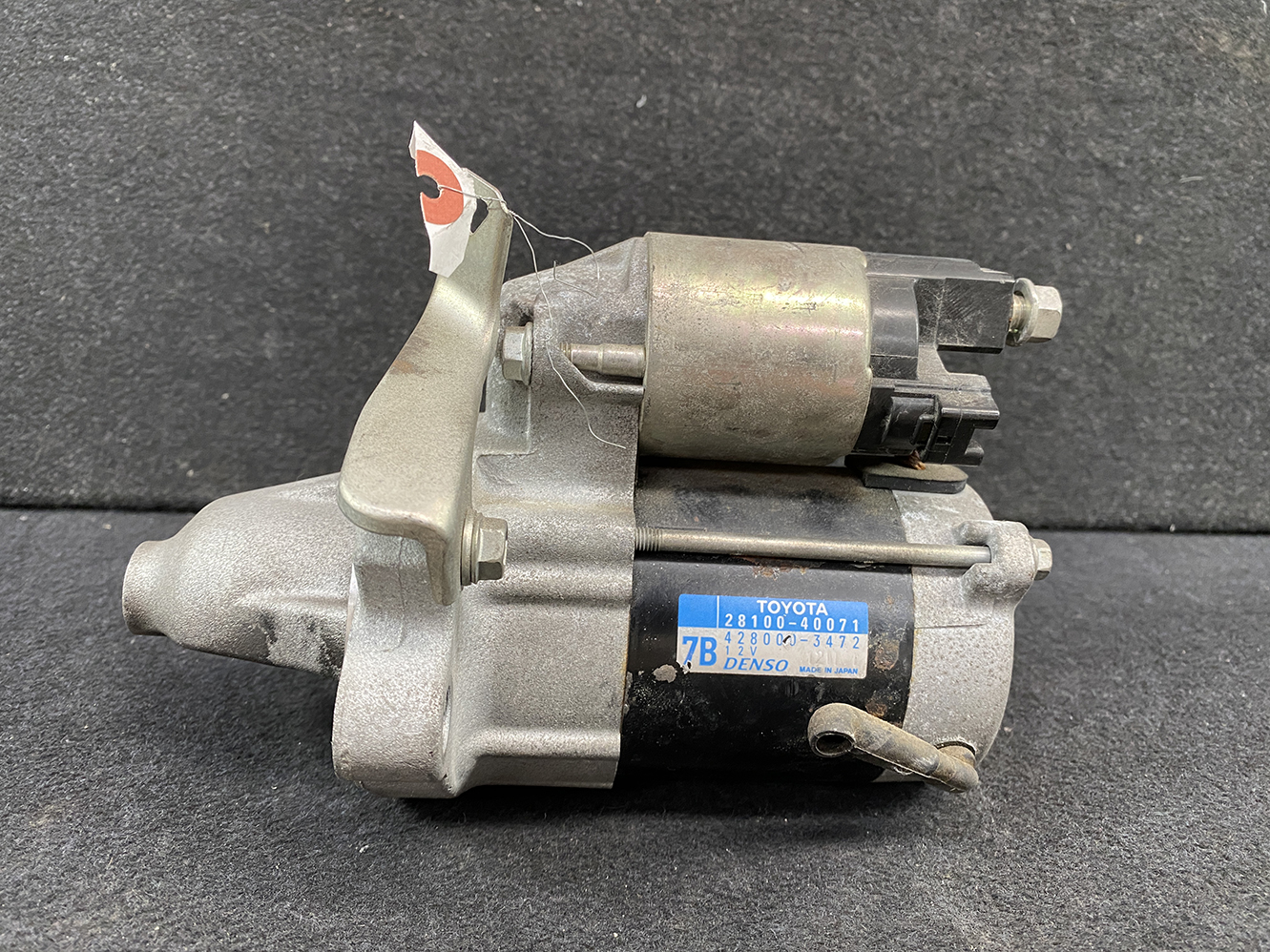 TOYOTA Genuine Starter Motor VITZ KSP90 KSP130 BELTA 28100-40071 / 428000-3472 - Image 5