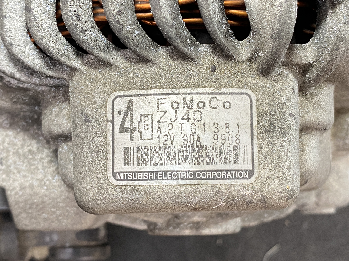 Genuine Alternator MAZDA DEMIO DE3 ZJ-VE / ZJ40 / A2TG1381 - Image 2