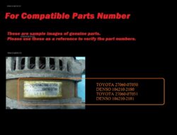 ADVANCE Alternator 27060-0T050 A-D056 TOYOTA Avensis ZRT272 3RZ-FAE