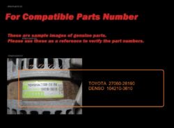 ADVANCE Alternator 27060-28190 A-D077 TOYOTA RAV4 Estima Wish Harrier