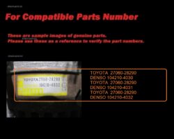 ADVANCE Alternator 27060-28290 A-D020 TOYOTA Alphard ANH10 ANH15