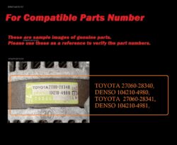 ADVANCE Alternator 27060-28340 A-D152 TOYOTA Alphard Vellfire Estima-9