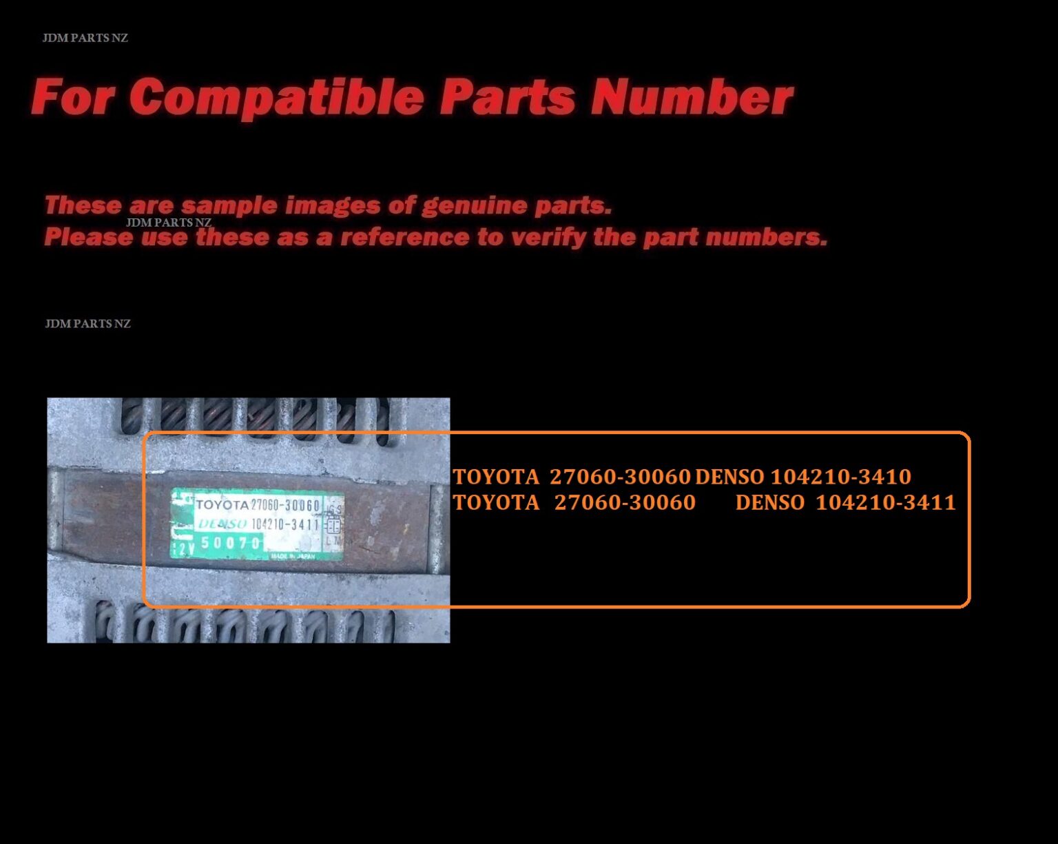 ADVANCE* Alternator 27060-30060 A-D207 TOYOTA Land Cruiser Prado » $499 ...