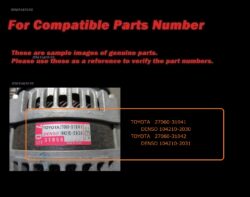 ADVANCE Alternator 27060-31041 A-D013 TOYOTA Crown Mark-X