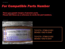 ADVANCE Alternator 27060-31051A-D014 TOYOTA LEXUS IS250 IS350 GS350