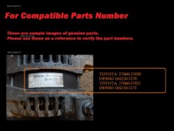 TOYOTA 27060-37020 DENSO 104210-5270 TOYOTA 27060-37021 DENSO 104210-5271