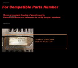 ADVANCE Alternator 27060-75330 A-D050 TOYOTA Hiace TRH200K TRH200V