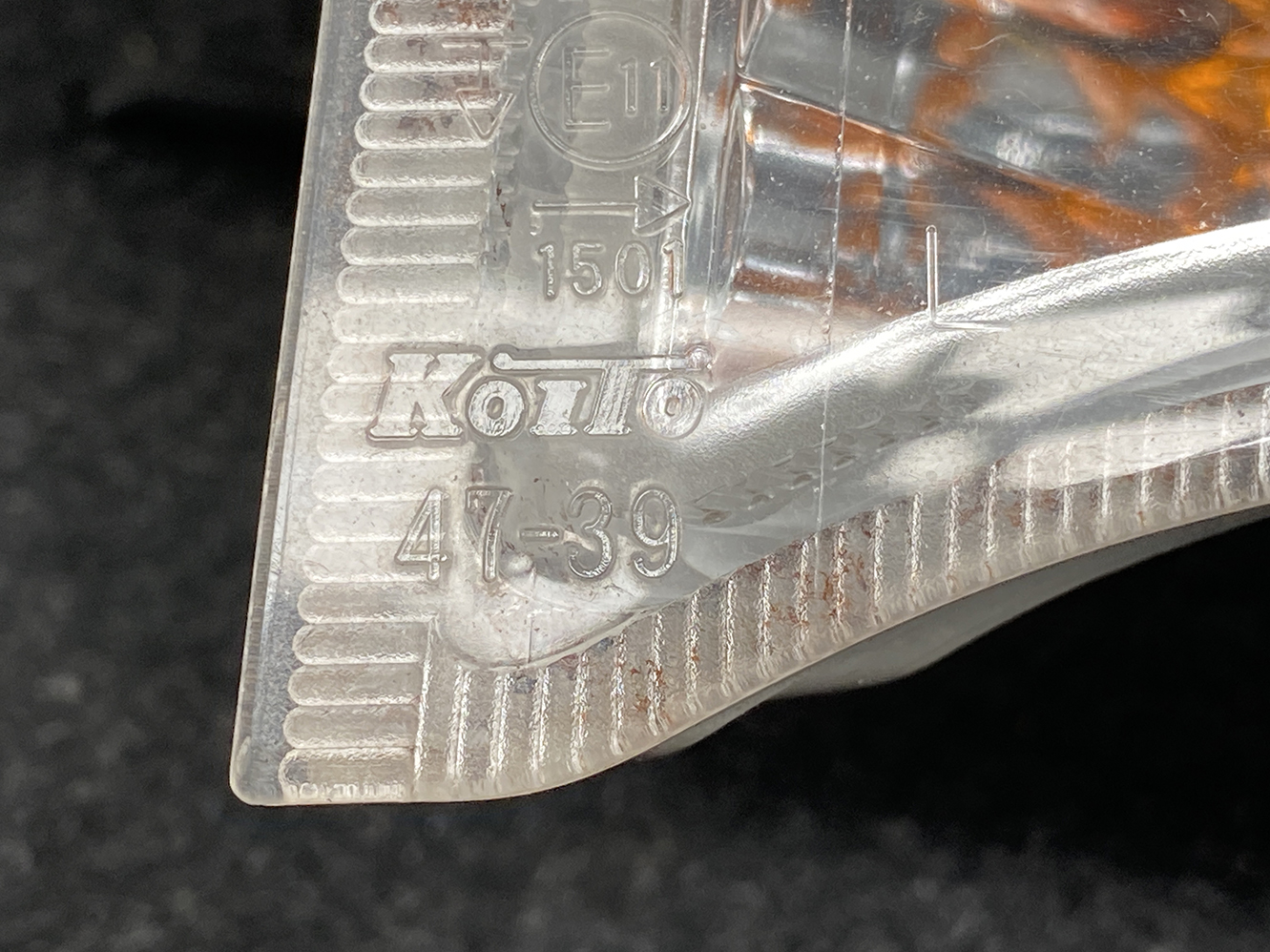 TOYOTA PRIUS ZVW30 Indicator Flasher Lamp KOITO 47-39 Left Side x1 *DAMAGED* - Image 8