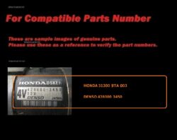 ADVANCE Starter Motor HONDA 428000-3450 D012-2 K20A Stepwagon