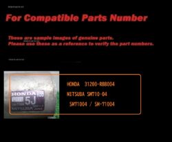 ADVANCE Starter Motor HONDA SM-71004 D025-1 K24A Accord Odyssey Elysion Stepwagon