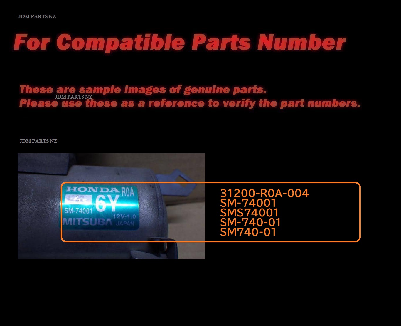 ADVANCE Starter Motor HONDA SM740-01 D023-1 Stepwagon Stepwgn Spada ADVANCE* Starter Motor HONDA SM740-01 D023-1 Stepwagon Stepwgn Spada » NZ9.95 » JDM-PARTS NZ » JDM-PARTS NZ ADVANCE Starter Motor HONDA SM740-01 D023-1 Stepwagon Stepwgn Spada ADVANCE* Starter Motor HONDA SM740-01 D023-1 Stepwagon Stepwgn Spada » JDM-PARTS NZ