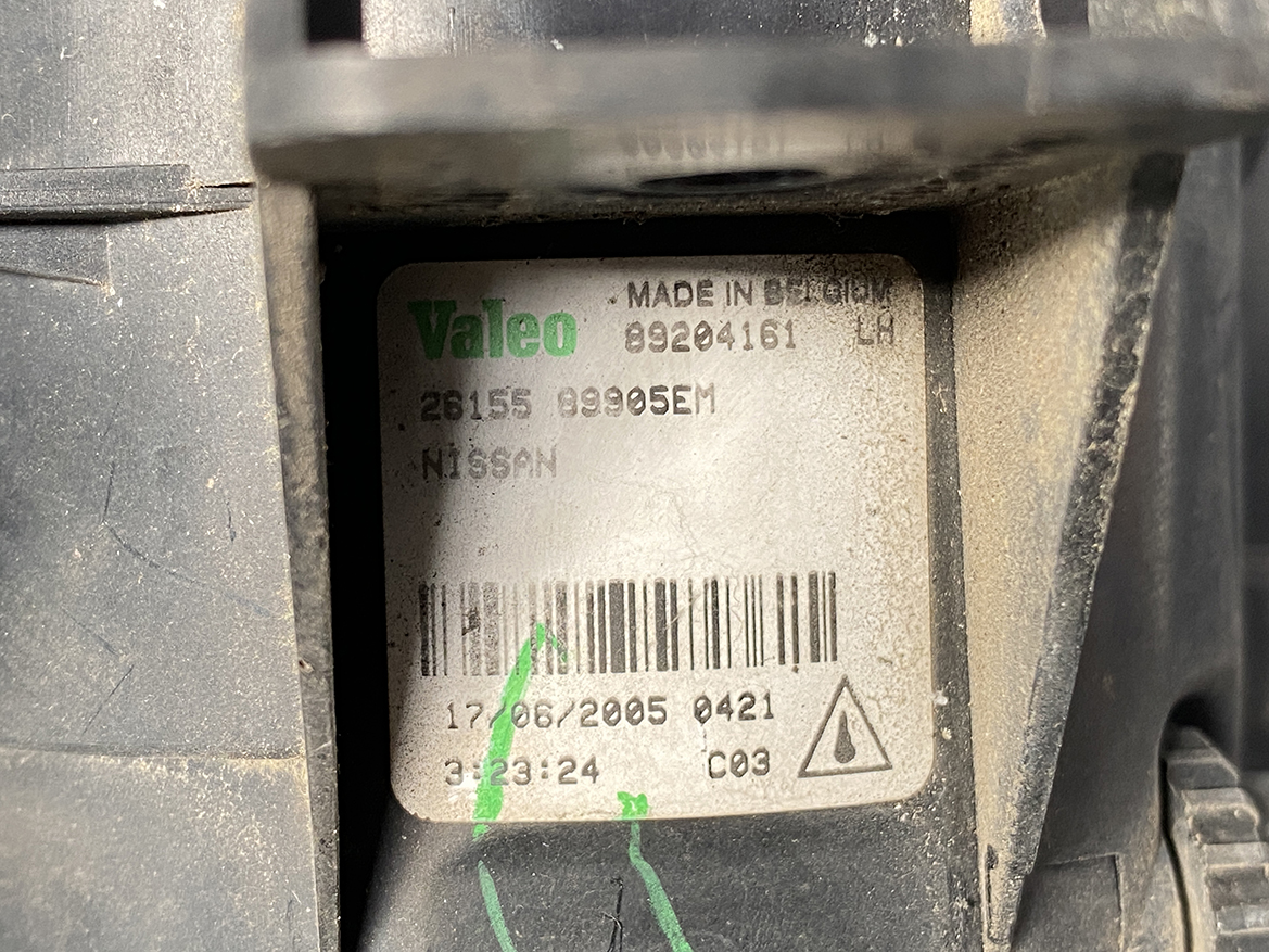 B348_4 NISSAN Genuine Fog Light Valeo 26155 89905EM Left Side x1 » NZ.95 » JDM-PARTS NZ » JDM-PARTS NZ NISSAN Genuine Fog Light Valeo 26155 89905EM Left Side x1 » JDM-PARTS NZ