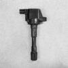 HON-COIL-CM11-119_1 HONDA Genuine IGNITION COIL CM11-118 / L-series Engine » NZ.95 » JDM-PARTS NZ » JDM-PARTS NZ Automotive ignition coil with spark plug boot on a gray background HONDA Genuine IGNITION COIL CM11-118 / L-series Engine » JDM-PARTS NZ