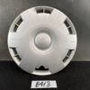 Silver Toyota hubcap with centered logo, shown from the front on a dark surface. TOYOTA VOXY ZWR80 Genuine 15inch WHEEL CAP / HUB CAP 2595 x1 » JDM-PARTS NZ