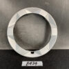 B434_1 TOYOTA PORTE / SPADE Genuine 15inch WHEEL CAP / HUB CAP 42602-52450 x1 » NZ.95 » JDM-PARTS NZ » JDM-PARTS NZ Gray circular ring with faceted outer edge and a small notch at the bottom, placed on a dark surface. TOYOTA PORTE / SPADE Genuine 15inch WHEEL CAP / HUB CAP 42602-52450 x1 » JDM-PARTS NZ