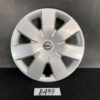 B439_1 NISSAN NOTE E11 Genuine 14inch WHEEL CAP / HUB CAP x1 40315 1U600 x1 » NZ.95 » JDM-PARTS NZ » JDM-PARTS NZ Silver Nissan hubcap laying flat against a dark backdrop, showing the center logo and six spoke-like recesses. NISSAN NOTE E11 Genuine 14inch WHEEL CAP / HUB CAP x1 40315 1U600 x1 » JDM-PARTS NZ
