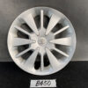 Silver Toyota hubcap wheel cover with a multi-spoke design on a dark surface TOYOTA BELTA SCP92 NCP96 KSP92 Genuine 14inch WHEEL CAP / HUB CAP x1 » JDM-PARTS NZ