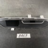 Car instrument cluster with two rectangular black screens and chrome trim mounted on a plastic housing. SUBARU XV GP7 GPE Genuine Instrument Cluster 85003FJ590 / NS0 6001K » JDM-PARTS NZ