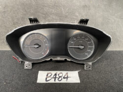 Instrument cluster with left tachometer (0–8000 RPM) and right speedometer (0–180 km/h) and a blank central display, seen from front in a car dash. SUBARU IMPREZA SPORTS GT2 Genuine Instrument Cluster 85002FL300 / NS0 9001K » JDM-PARTS NZ