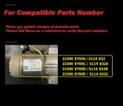 ADVANCE Starter Motor NISSAN S114-932 S-H038 VQ25HR VQ37HR Skyline FUGA 370Z Skyline Crossover