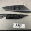 B492_2 NISSAN ELGRAND E52 Genuine Front Left Power Window Switch 25411 JD05A » NZ.95 » JDM-PARTS NZ » JDM-PARTS NZ Driver-side car door control panel with power window switches, mirror adjust knob, and lock buttons on a black molded panel. NISSAN ELGRAND E52 Genuine Front Left Power Window Switch 25411 JD05A » JDM-PARTS NZ