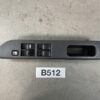 Car door panel with four power window switches, a window lock button, and a recessed door pull area on the right. SUZUKI SOLIO MITSUBISHI DELICA D2 Master Power Window Switch 37990-81P00 » JDM-PARTS NZ