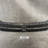 Front grille assembly from a vehicle with a black diamond-mesh pattern and chrome trim, placed on a gray surface with a central emblem visible TOYOTA IPSUM ACM21 Radiator Grille 53111-44110 / 53111-44120 with Camera » JDM-PARTS NZ