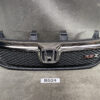 Front Honda grille with chrome trim and RSZ badge, honeycomb mesh, centered Honda emblem. HONDA STREAM RN6 Genuine Radiator Grille » JDM-PARTS NZ
