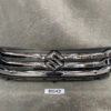 Chrome front grille of a Suzuki vehicle with the S emblem centered SUZUKI SOLIO MA37S MA47S Genuine Radiator Grille 71721-83S0 » JDM-PARTS NZ