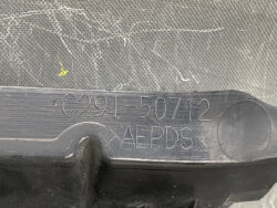 Close-up of a black plastic component showing embossed code C291-50712 and the marking AEPDSK.