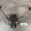 HONDA FREED GB Genuine Power Slide Door Motor RK00-651R Right Side 2 Black car seat adjustment module with cables and mounting brackets on a workshop floor; label B563 nearby.